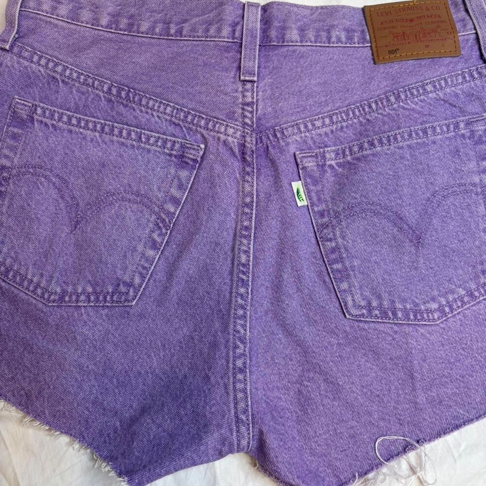 Levi-s Women's Purple Shorts